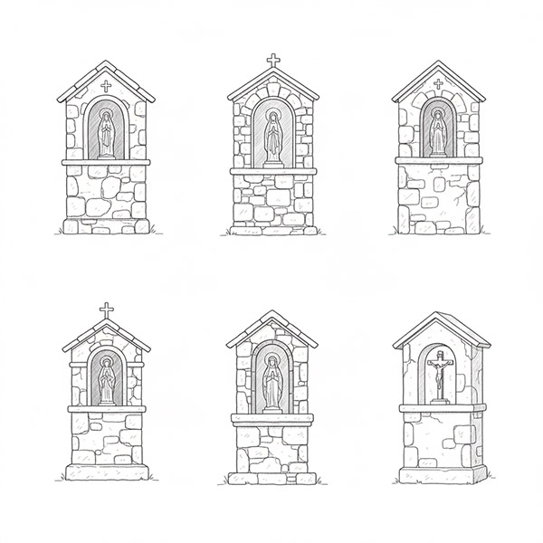 Kapliczki kamienne – monolit, który stał się znakiem regionu
